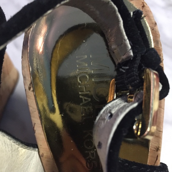 Michael Kors Black Suede Keegan Shoes - Picture 4 of 5